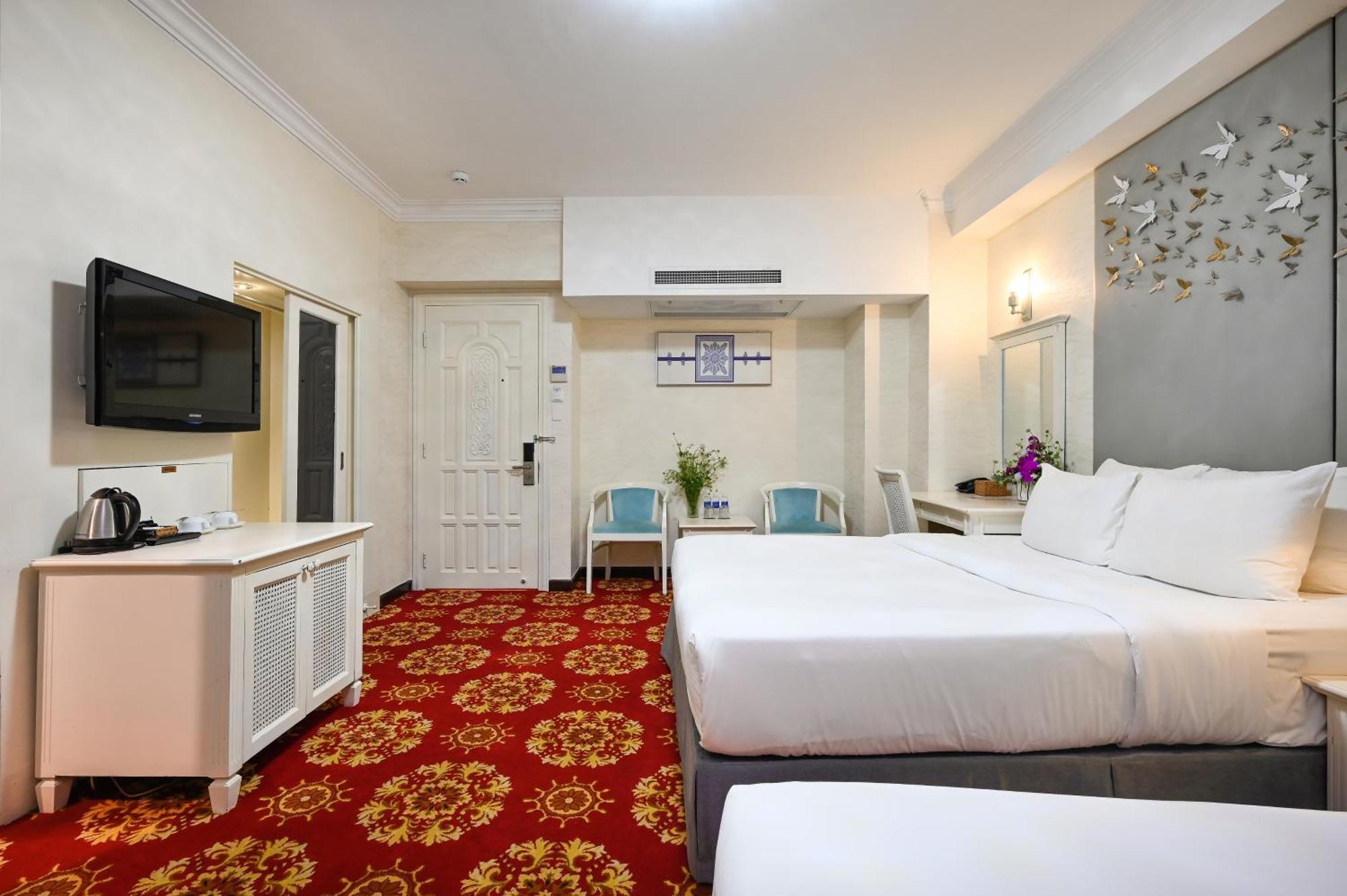 California Saigon Hotel & Rooftop Pool Ho Chi Minh-byen Rom bilde