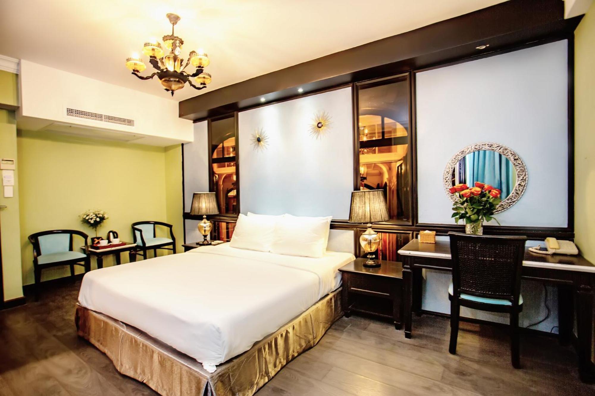 California Saigon Hotel & Rooftop Pool Ho Chi Minh-byen Rom bilde